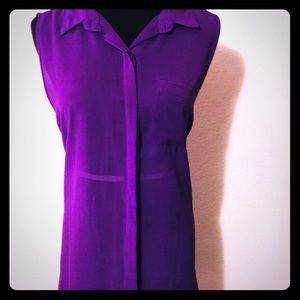 Hype Brand Sheer Sleeveless Top